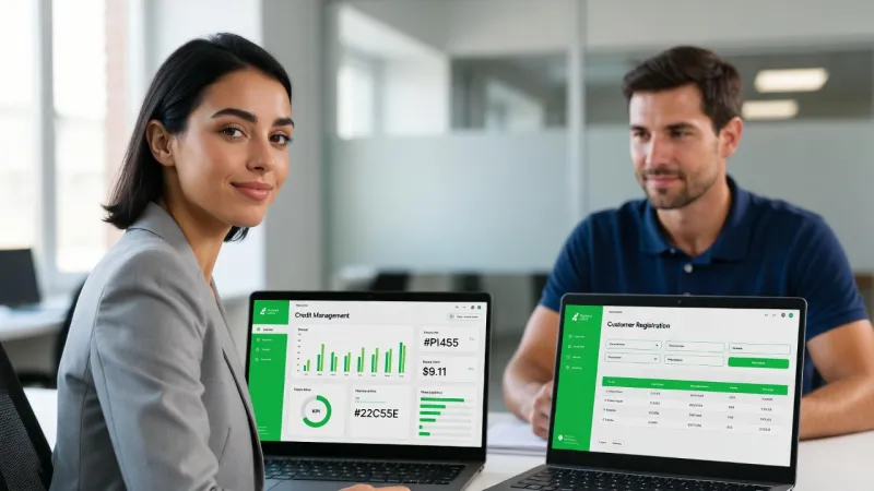 Sistema de gestão de crédito cooperativo com dashboard de indicadores em tempo real