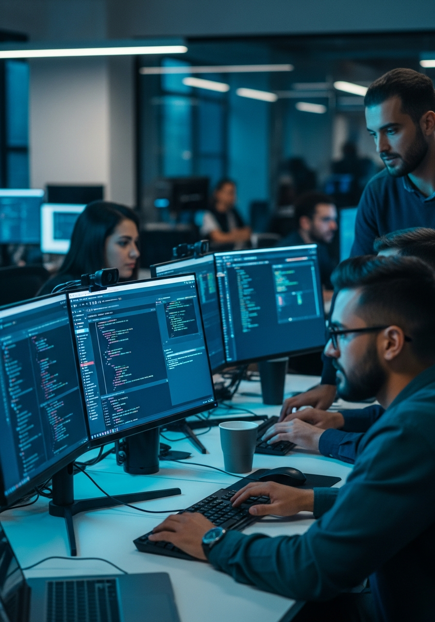 Time de crédito de financeira média operando esteira automatizada BIBlue